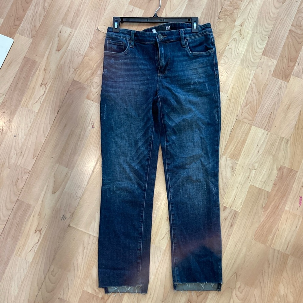 Kut from the Kloth Reese Ankle Straight Leg Jean